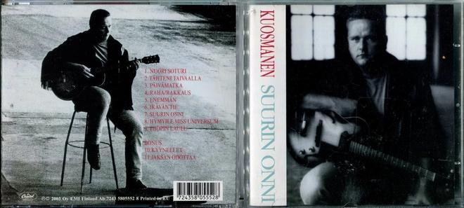 SAKARI KUOSMANEN . CD-LEVY . SUURIN ONNI