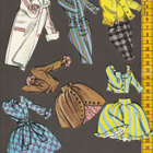 Paperinukke neito Maire 1950-60-luku - pikkukuva 2