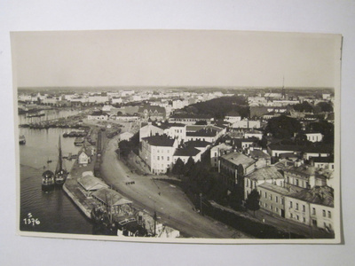 Signeerattu Viipuri Postikortin Alkup.Mallikappale 1929