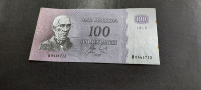 100mk 1963 Litt.A, KUL-Vou, H-sarjaa
