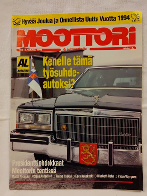 Moottori & automatkailu No 12 joulukuu 1993