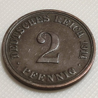 Saksa 2 Pfennig 1914A - pikkukuva 3