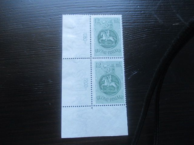 Postimerkkinäyttely 1948 pystypari **