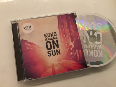 Suhe *Live . Koko maailma on sun CD