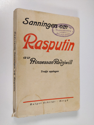 Catherine Radziwill : Sanningen om Rasputin