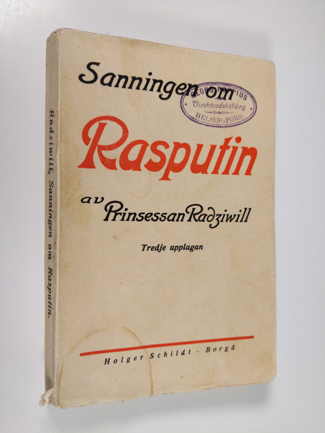 Catherine Radziwill : Sanningen om Rasputin