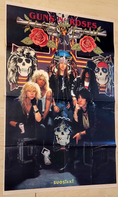 Guns n' Roses : Jättijuliste 80 -luvulta - Suosikki
