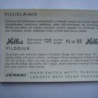 Jenkki, Hellas Villieläimiä N:o 85, PUUMA - pikkukuva 2