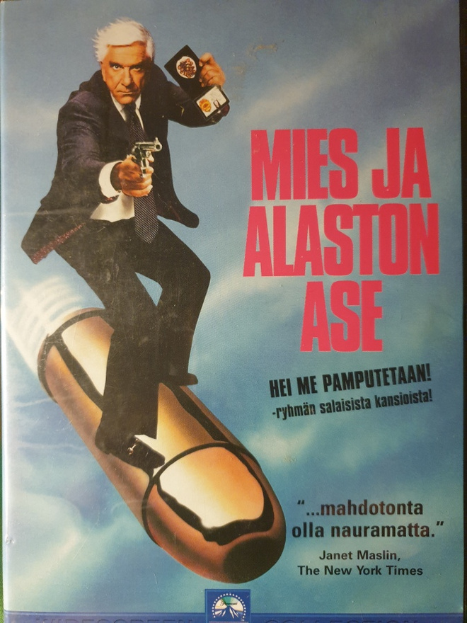 Mies ja ase DVD (Leslie Nielsen, Priscilla Presley)