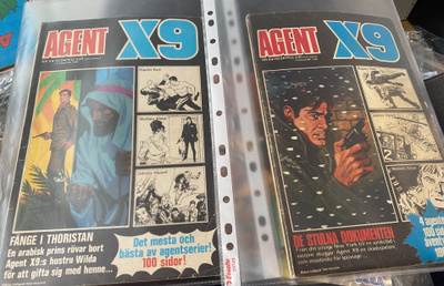 Agent X9 6/1972 ja 8/1972 ruotsi