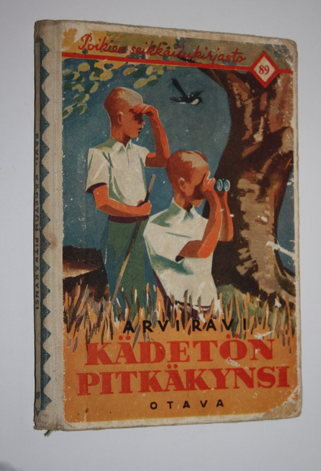 Arvi Ravi : Kädetön pitkäkynsi : seikkailukertomus
