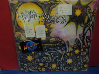 FORCA MACABA - AQUI E O INFERNO ITALY 2008 M-/EX LP