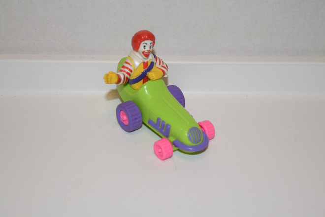 mcdonalds happy meal lelu ronald pelle auto