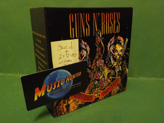 GUNS N' ROSES - 1987 - 2011 9CD + 2DVD CHINA 2011 BOX SET