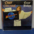 OZZY OSBOURNE - CRAZY BABIES M-/EX+ EU -88 7" - pikkukuva 1