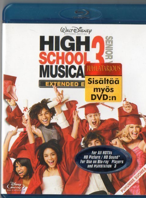 HIGH SCHOOL MUSICAL 3 SENIOR YEAR EXT.ED.	(53 378)	k-FI-BLu