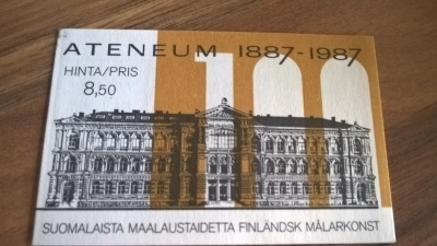 Postimerkkivihko - Ateneum 1887-1987