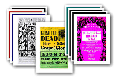 GRATEFUL DEAD - promo postikorttisetti x10  (UPEA lahja!) #1