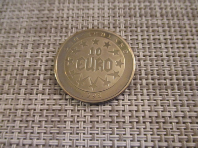 Deutschland 10 Euro mitali 1998.