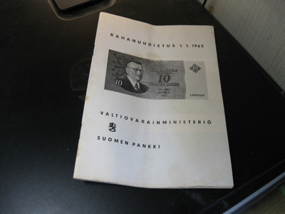 Rahanuudistus 1.1.1963