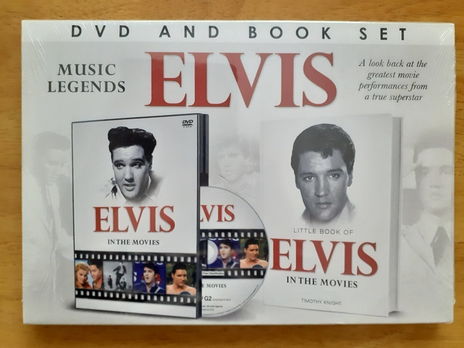 Elvis in the Movies DVD + KIRJA
