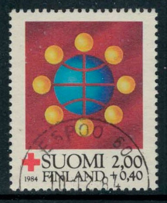 1984 PR 2,00 mk loisto ESPOO -84