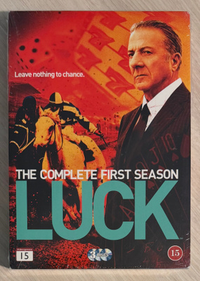 LUCK (2011) koko HBO:n tv-sarja (3DVD) *UUSI*