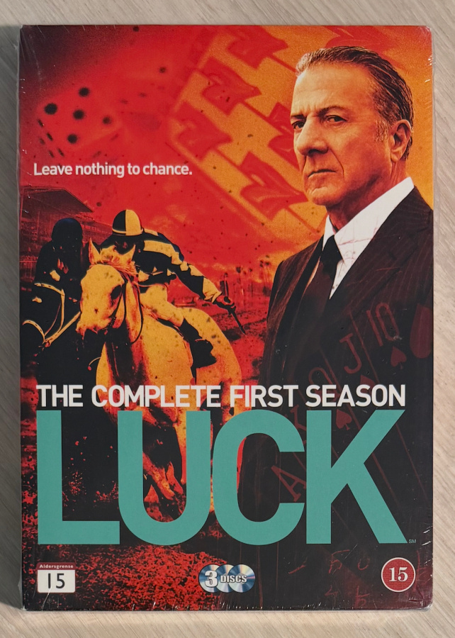 LUCK (2011) koko HBO:n tv-sarja (3DVD) *UUSI*