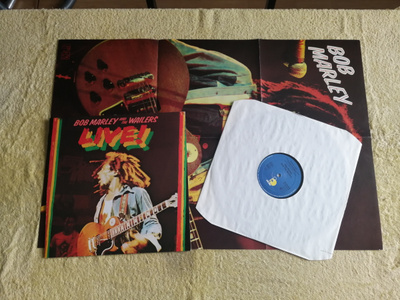 BOB MARLEY & THE WAILERS - Live! LP