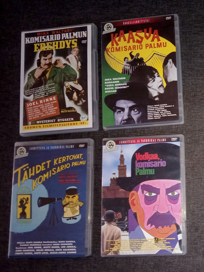 DVD Komisario Palmu Elokuvat