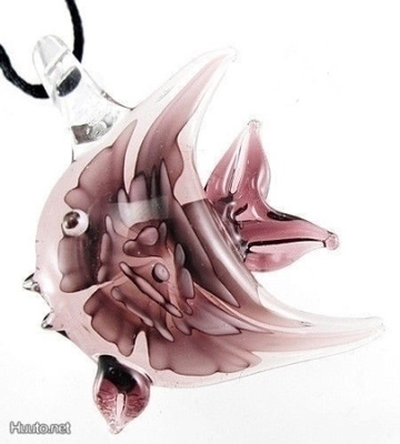 1135 .. Murano Käsityö Lampwork Taidelasi .. Kaulakoru