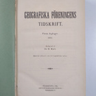Geografiska föreningens tidskrift I-II (1889-1890) - pikkukuva 3