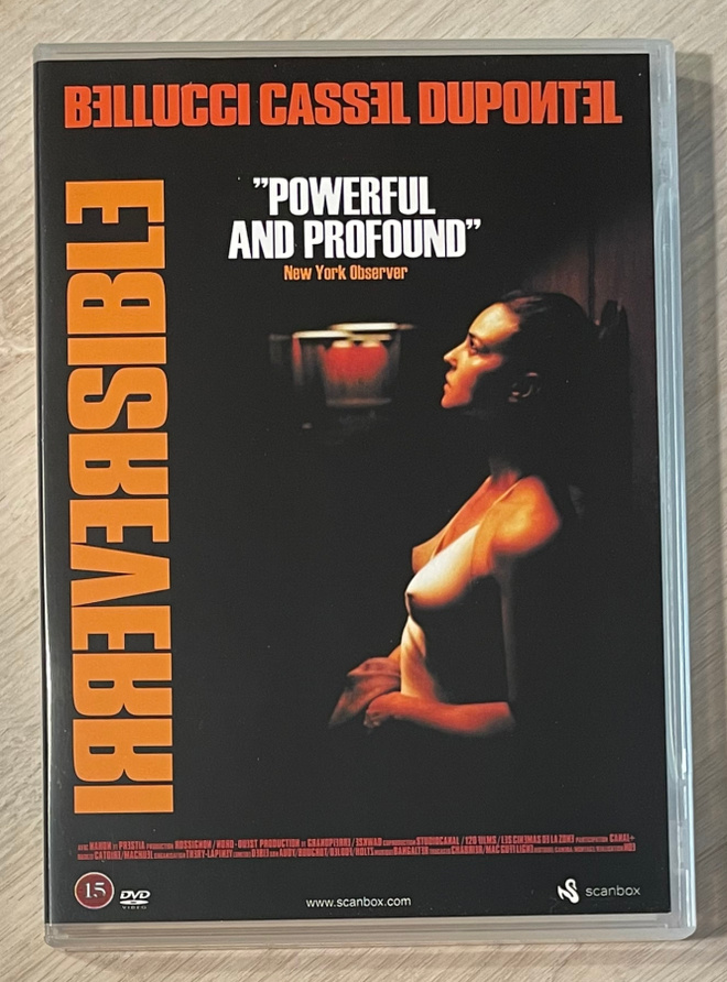 Gaspar Noé: IRREVERSIBLE - syntiset (2002) Monica Bellucci