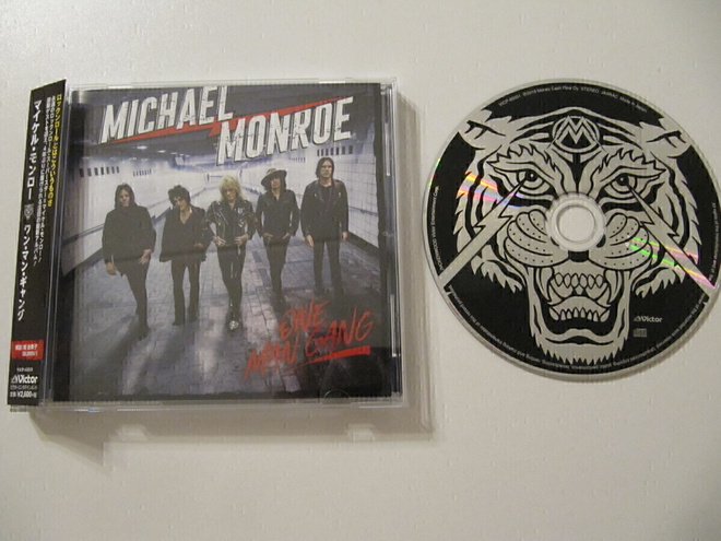 Michael Monroe One Man Gang Japani CD Hanoi Rocks OBI