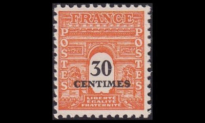Ranska 649 ** Riemukaari 30 C (1944)