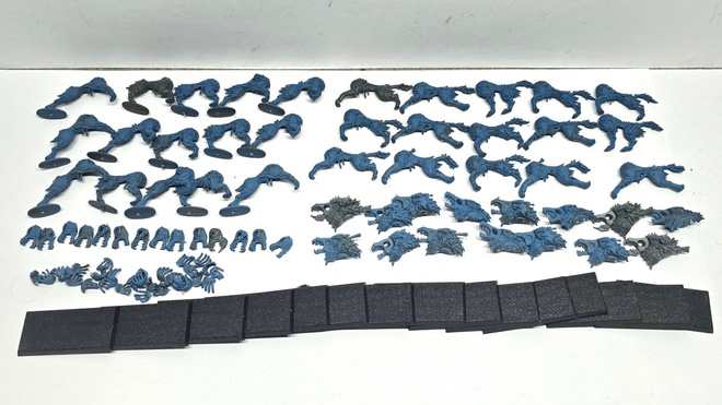 WHFB - 15kpl Vampire Counts Dire Wolves [F57]