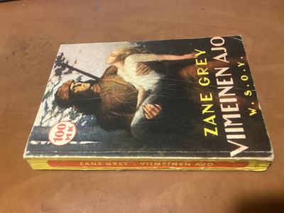 RIKSIN SARJA 52 ZANE GREY VIIMEINEN AJO