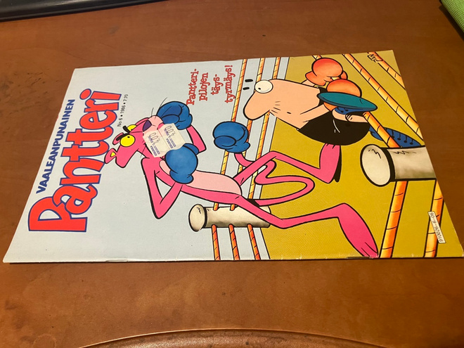 VAALEANPUNAINEN PANTTERI 6/1986 HYVÄ