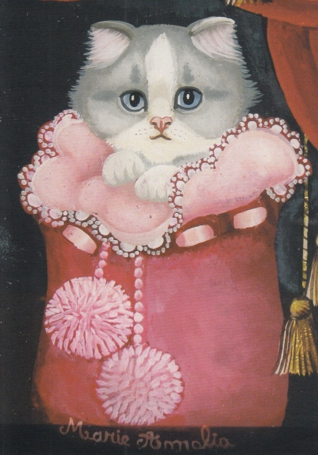 Marie Amalia: Kissa punaisessa pussissa
