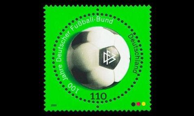 Saksa 2091 ** Saksan jalkapalloliitto 100v (2000)