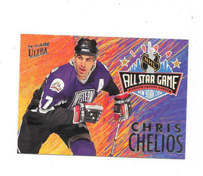 1994-95 Ultra Allstars #8of12 Chris Chelios Chicago
