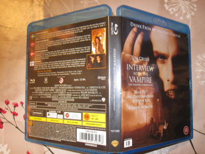 Interview with the vampire BLU-RAY UUDENVEROINEN