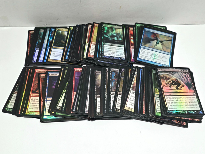 MTG - 168kpl vanhempia foil common/uncommoneita (Pre-M15)