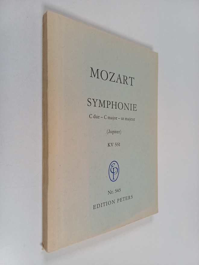 W. A. Mozart : Mozart symphonie C dur - C major - ut maje...