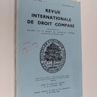 Revue international de droit compare vol. 26 3/1974 - pikkukuva 1