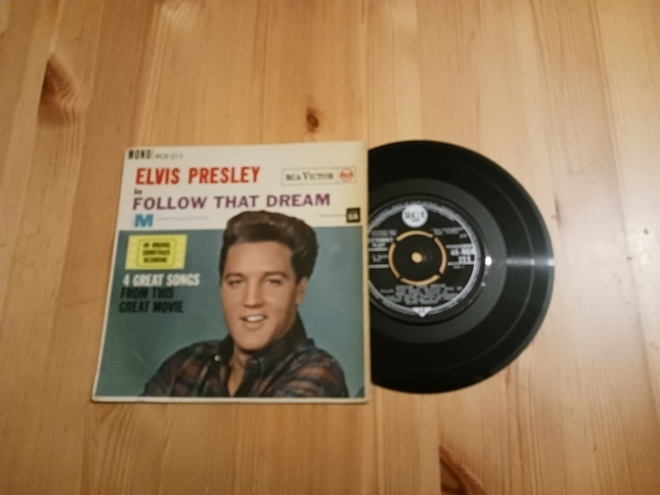Elvis Presley – Follow That Dream ep ps orig UK 1962