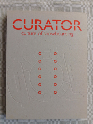 Curator vol 1: culture of snowboarding