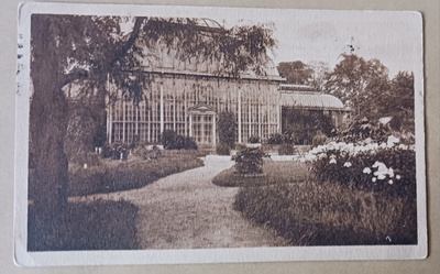 Helsinki, Kasvitieteellinen puutarha, vanha mv pk, p. 1920