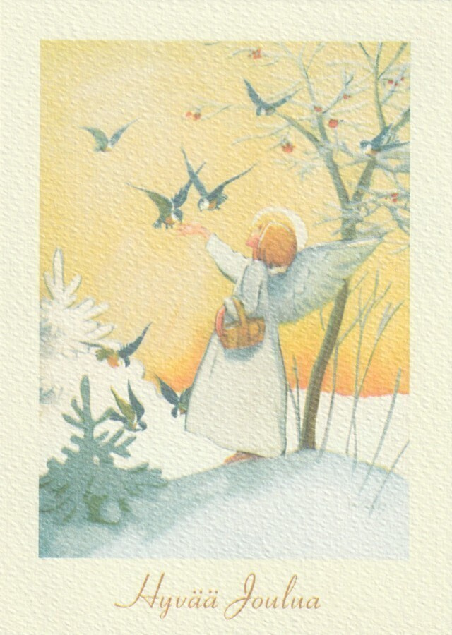 MARTTA WENDELIN - ENKELI RUOKKII LINTUJA - 7