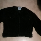 H&M-samettitakki 140 cm & Logg-hame koko 128 cm mustat (1+1) - pikkukuva 5
